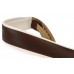 Levy's M26PD-BRN_CRM CLASSICS SERIES PADDED TWO-TONE GUITAR STRAP (BROWN, CREAM) Ремінь гітарний
