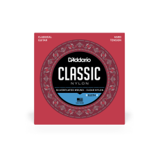 D'ADDARIO EJ27H STUDENT CLASSICS HARD TENSION Струни для класичної гітари