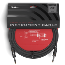 D'Addario PW-AMSK-20 American Stage Kill Switch (6m) Інструментальний кабель