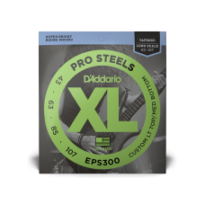 D'ADDARIO EPS300 XL PROSTEEELS BASS Custom Light Top/Medium Bottom 43-107 Струни для бас-гітари