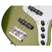 Sadowsky MetroExpress 21-Fret Vintage J/J Bass, Maple, 4-String (Solid Sage Green Metallic Satin) Бас-гітара (SME21VJ4 J4R OKU FR)