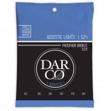 MARTIN D220 Darco Acoustic 92/8 Phosphor Bronze Light 12-54 Струни для гітари (41Y18D220)