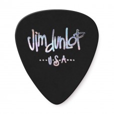 DUNLOP CELLULOID BLACK PICK EXTRA HEAVY Медіатори (483P03XH)