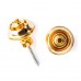 DUNLOP SLS1504G STRAPLOK STRAP RETAINERS TRADITIONAL - 24KT GOLD Стреплокі для ременя