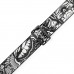 LEVY's 2″ Tattoo Series Poly Guitar Strap - B&W Clowns гітарний ремінь (MP2TAT-001)