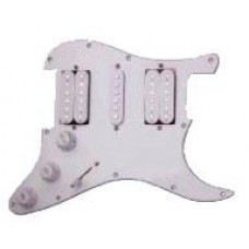 PAXPHIL#9732 PICKGUARD PANEL H-S-H WHITE панель зі звукознімачами для електрогітари типу стратокастер PAXPHIL#9732 PICKGUARD PANEL H-S-H WHITE панель зі звукознімачами для електрогітари типу стратокастер