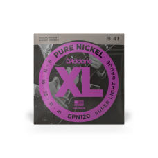 D'ADDARIO EPN120 XL PURE NICKEL SUPER LIGHT 09-41 Струни для електрогітари