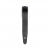 D'Addario 25LS00-DX Deluxe Leather Guitar Strap (Black with Contrast Stitch) Ремінь гітарний (PW25LS00DX)
