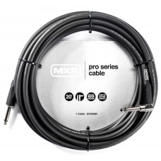 MXR Pro Series Instrument Cable Straight/Right (6m) Кабель інструментальний гітарний (DCIX20R)