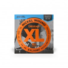 D'ADDARIO EXL110BT XL NICKEL WOUND BALANCED TENSION, REGULAR LIGHT (10-46) Струни для електрогітари