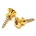 DUNLOP SLS1034G STRAPLOK® STRAP RETAINERS DUAL DESIGN - 24KT GOLD Стреплокі для ременя