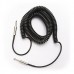 D'ADDARIO PW-CDG-30BK Coiled Instrument Cable - Black Інструментальний кабель