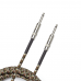 D'Addario PW-BG-10CF Custom Series Braided Instrument Cable - Camouflage (3m) Інструментальний кабель (PW-BG-10CF)