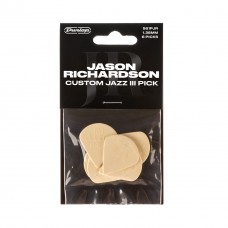 DUNLOP JASON RICHARDSON CUSTOM JAZZ III PICK набір медіаторів (561PJR)