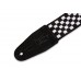 Levy’s MP-28 PRINT SERIES GUITAR STRAP (BLACK AND WHITE CHECKERS) Ремінь гітарний