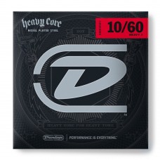 DUNLOP DHCN10607 HEAVY CORE ELECTRIC GUITAR STRINGS 10-60 Струни для 7-струнної електрогітари