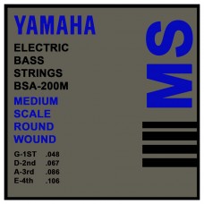 YAMAHA BSA200M BASS STAINLESS STEEL 48-106 Струни для бас-гітари