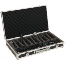 ROCKCASE RC 23210 B - Standard Line - Microphone Flight Case for 10 Microphones Кейс для 10-ти мікрофонів ROCKCASE RC 23210 B - Standard Line - Microphone Flight Case for 10 Microphones Кейс для 10-ти мікрофонів
