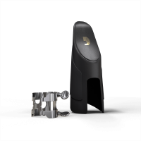 D'Addario H-LIGATURE & CAP FOR ALTO SAXOPHONE Silver-Plated Лігатура і ковпачок для альт саксофона (HAS1S)