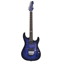 ESP E-II ST-2 QM Rosewood (Reindeer Blue) Електрогітара (ST2QM R RDB)