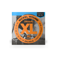 D'ADDARIO EXL140-8 XL NICKEL WOUND LIGHT TOP/HEAVY BOTTOM 8-STRING 10-74 Струни для 8-струнної електрогітари