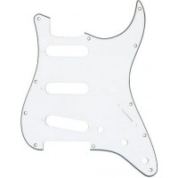 DIMARZIO FG2108W 3-PLY PICKGUARD FOR STRATOCASTER (WHITE) Пікгард панель для стратокастера