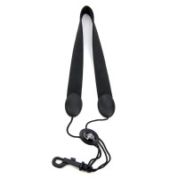 D'Addario Woodwinds Saxophone Fabric Neck Strap Alto/Soprano - Snap Hook (Black) Ремінь для саксофона (SJA13)