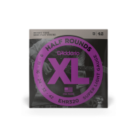 D'ADDARIO EHR320 XL HALF ROUNDS SUPER LIGHT 09-42 Струни для електрогітари