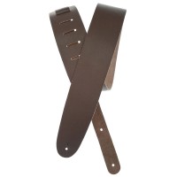 D'Addario 25BL01 Basic Leather Guitar Strap (Brown) Ремінь гітарний (PW25BL01)