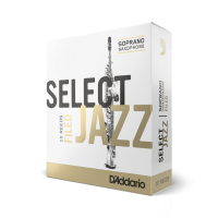 D'Addario Select Jazz - Soprano Sax 4M - 10 Pack Тростини для сопрано саксофона (RSF10SSX4M)