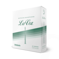 D'Addario La Voz - Soprano Sax Medium Soft - 10 Pack Тростини для сопрано саксофона (RIC10MS)