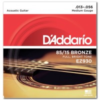 D'ADDARIO EZ930 85/15 BRONZE MEDIUM (13-56) Струни для акустичної гітари