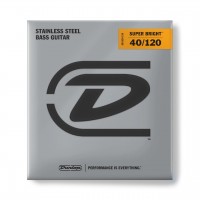 DUNLOP DBSBS40120 SUPER BRIGHT STEEL 40-120 Струни для бас-гітари
