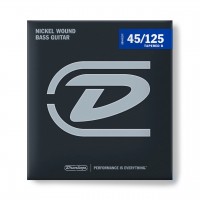 DUNLOP DBN45125T NICKEL PLATED STEEL MEDIUM 5-STRING TAPERED B 45-125 Струни для бас-гітари