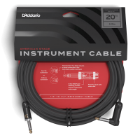 D'Addario PW-AMSGRA-20 American Stage, Right to Straight (6m) Інструментальний кабель