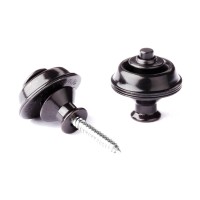 DUNLOP SLS1033BK STRAPLOK STRAP RETAINERS DUAL DESIGN - BLACK OXIDE Стреплокі для ременя