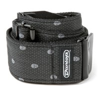 DUNLOP JACQUARD GREY SKULL STRAP Ремінь гітарний (D6707)