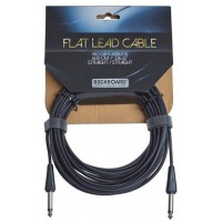 ROCKBOARD Flat Instrument Cable, Straight/Straight (600 cm) Інструментальний кабель (RBO CAB FL 600BLK SS)