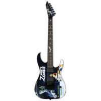 LTD KH-WZ White Zombie (Black w/Graphic) Електрогітара Kirk Hammett
