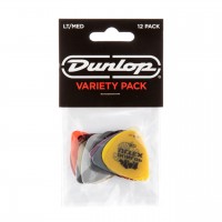 DUNLOP GUITAR PICK VARIETY LIGHT-MEDIUM PACK Медіатори (PVP101)