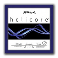 D'ADDARIO HELICORE VIOLA SINGLE D STRING Medium Scale Medium Tension Струна Ре для альта (H412 4/4 MM)